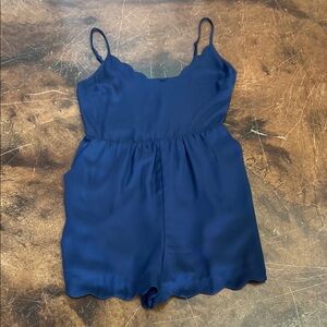 Women’s size Small Altar’d State Navy Romper